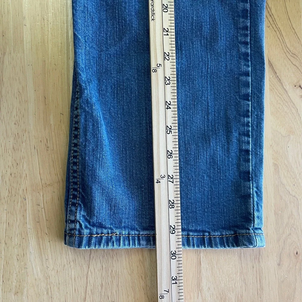 Levis 514 Straight Fit Mens 40x30 Medium Wash Denim Blue Jeans Stretch‎ Zip